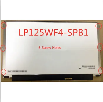LP125WF4-SPB1 (SP)(B1) pre Dell Latitude E7270 IPS Displej LED Displej Antireflexný 6 Otvory pre Skrutky Nahradenie 12.5 Matice