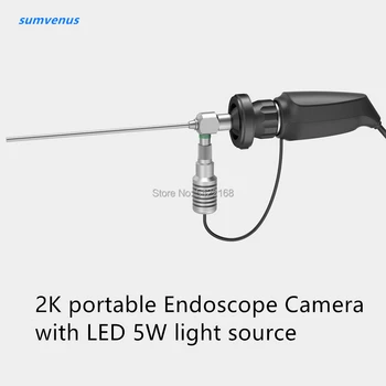 HD 2K ručné prenosné MINI Lekárske Chirurgia Endoskopu Kamera s LED 5W zdroj svetla
