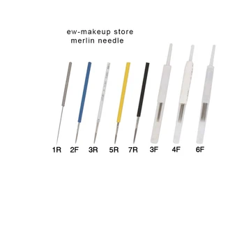 Merlin ihly, Jednorazové Sterilizované pre mozaika / Drak/sunshine Tetovanie Stroj Trvalý make-up, tetovanie 1R/3R/5R/2F/3F/4F/6F