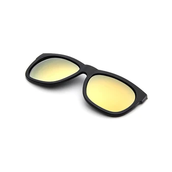 Magnet Klip na Okuliare klip na okuliare námestie Objektív Muži Ženy zrkadlo klip Slnečné Okuliare na Nočné Videnie Jazdy de sol UV400