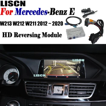 Zadná Kamera Pre Mercedes-Benz E W213 W212 W211 W246 2012 ~ 2020 Adaptér Pôvodnú Obrazovku upgrade zálohy Parkovacie Kamery Dekodér