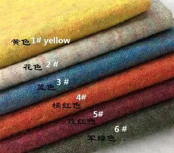 Taliansko Angola Mohair Vlna Zmiešané Pletené Výrobky Dovezené Zimný Odev, Textílie