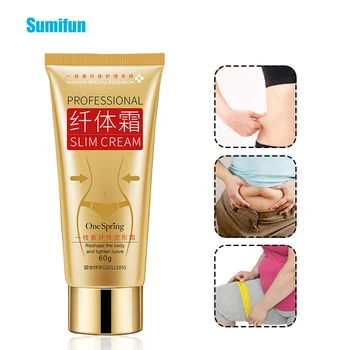 Sumifun 1pcs Professional Slim Cream Celulitídy Fat Burner Telo chudnutie a Proti Celulitíde Nohu Pás Účinná Masť P1036