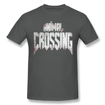 T-Shirt pre Mužov Animal Crossing Bavlna Tees Crewneck doom večný Krátky Rukáv T Shirt 6XL Zábavné Plus Veľkosť Oblečenie