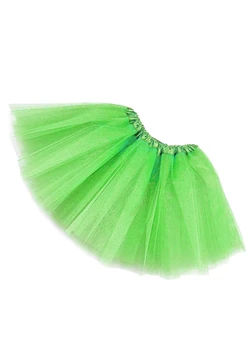 Ženy/Dospelý Organza Tanečné nosiť Balet Tutu Pettiskirt Princezná Strana Sukne Zelená