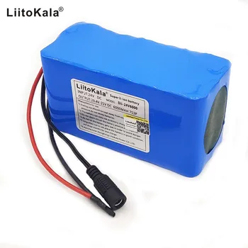 HK LiitoKala 24V 6Ah 7S3P 18650 li-ion batéria 29.4 V 6000mAh pre elektrické bicykle
