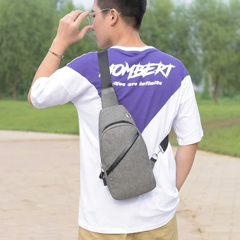 Fengdong 2ks/set jedno rameno závesu hrudníka taška usb nabíjanie program messenger tašky pre mužov spojka muž nepremokavé cestovné crossbody taška