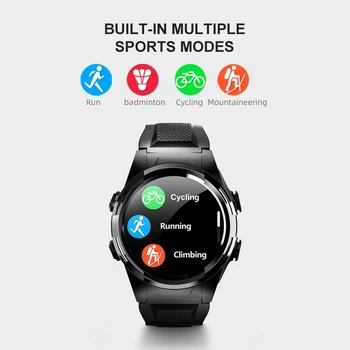 BFAG S201 Smart Hodinky muž TWS Bluetooth Headset 2-v-1 hodinky Oznámenie Srdcového tepu smartwatch 2020 pre IOS a Android