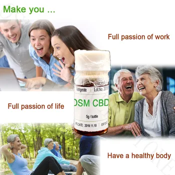 OSM 5ML celé Spektrum CBD Konopný OLEJ, Extrakt zo Konope 88% CBD prvky efektívnej Uvoľniť myseľ & znížiť úzkosť & úľavu bolesti
