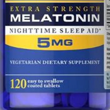 Rýchle Uvoľňovanie Melatonínu 5 mg 120 Počítať Nočný Spánok Pomoc, doprava zdarma