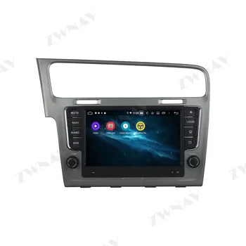 2 din Android 10.0 obrazovke Auto Multimediálny prehrávač Pre Volkswagen VW Golf 7 2013 video audio stereo GPS navi základnú jednotku auto stereo