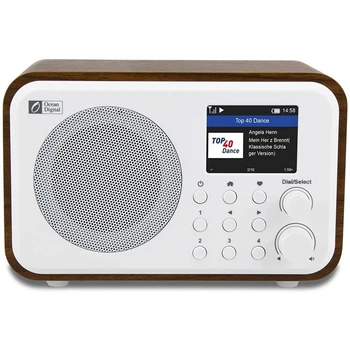 WiFi Internetové Rádiá WR-336N Prenosné Digitálne Rádio s Nabíjateľnou Batériou Bluetooth Prijímač 2,4-Palcový Farebný Displej