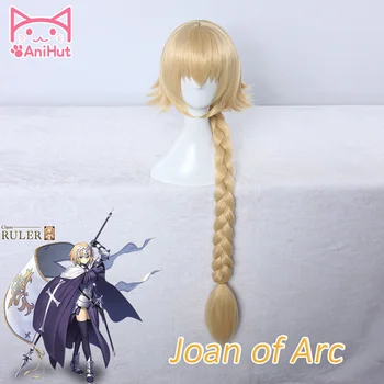【AniHut] vyzýva Joan of Arc Parochňu Osud Grand Aby Cosplay Parochňu Osud/Zero Vlasy Jeanne d ' Arc Parochňa Blond Vlasy