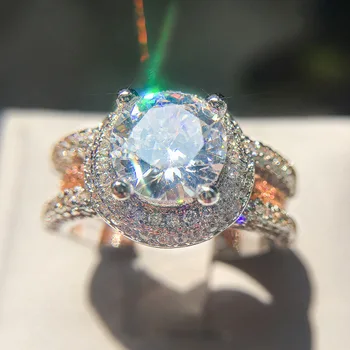 2021 nový príchod módne 925 sterling silver oválne zásnubný prsteň pre ženy výročie darček šperky r5322