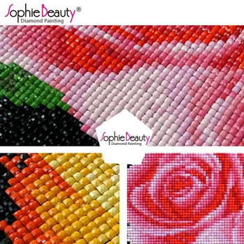 2018 Podpora Sophie Krásy Domov Nové Diy Diamond Maľovanie Cross Stitch Sen Výšivky Remeselníci Nastaviť Vyšívanie, Mozaiky Auta