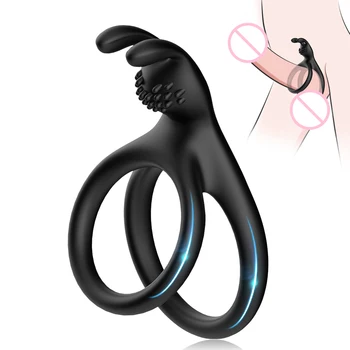 Elastické odkladu krúžok, vibračný penis, silné klitorálny stimulácia, predčasná ejakulácia zamykanie vibrátor dospelých, sexuálne hračky