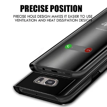 Pre Samsung Galaxy A31 A41 A51 A71 Prípade Luxusné Smart Mirror Flip Vymazať Zobrazenie Kryt Na samsung Galaxy A51 A71 5G Príslušenstvo