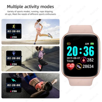2021 Smartwatch Muži Ženy Bluetooth Smart Hodinky Krvného Tlaku, Tepovej frekvencie Pre iPhone Android Športové Fitness Náramok