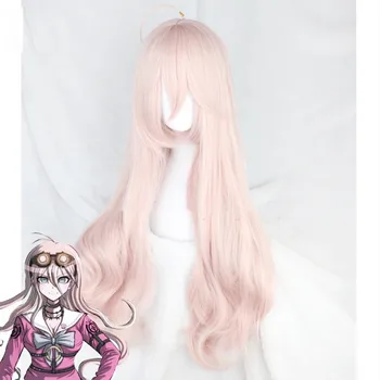 DanganRonpa Cosplay Parochňu Miu Iruma Kostým Hrať Žena Dospelých Parochne Halloween Anime Hry Syntetické Vlasy + parochňu spp