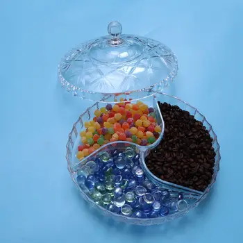 Sušené Ovocie Doska Snack Platňa S Vekom Moderná Obývacia Izba Tvorivé Akryl Transparentný Zásobník Na Nový Rok Doska Candy
