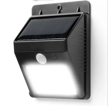6 LED exteriérové LED Bezdrôtový Solárny Snímač Pohybu Svetla, Bezpečnostné Lampy Detektor nepremokavé