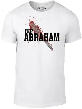 R. I. P Abrahám T-Shirt - Inšpirovaný Walking Dead Chodci Zombie Negan Grimes TV Pohode Bežné pride t shirt mužov Unisex Móda