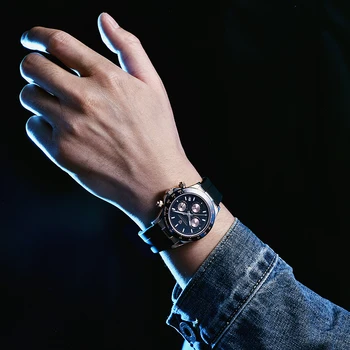 2020 Nové PAGANI DIZAJN Pánske Quartz Hodinky Dátum Luxusné Zlaté Náramkové hodinky Mužov Nepremokavé Chronograf Japonsko VK63 Hodiny Reloj Hombre