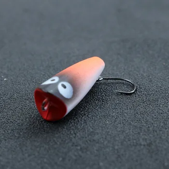 5 ks Pack Topwater Mini Popper Lákať 25 mm 1,5 g Plávajúce Micro Wobbers pre Rybolov Pevného Návnadu Pesca Basy Kapra, Šťuky Rybárske Náčinie