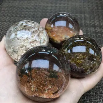 Ghost crystal oblasti prírodných kameňov a minerálov kremeňa drahokamy loptu duchovné liečenie wicca domova moderné