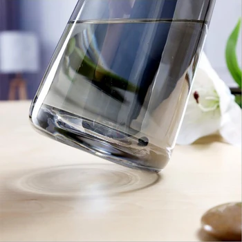 Nordic štýl aurora sklenené vázy transparentné kvet usporiadanie vody minimalizuje stola malé čerstvé sklenené fľaše