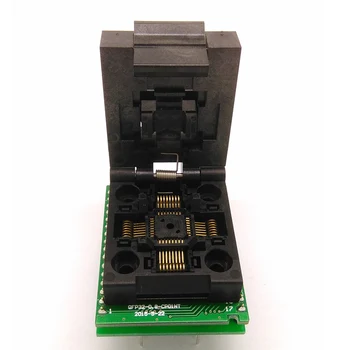 1pcs QFP32-0.8-01 čip test zásuvky \ QFP32/0.8 ihrisku IC zásuvky horenia