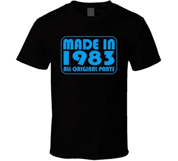 Vyrobené V Roku 1983 Všetky Originálne Diely Narodeniny Zábavné 30 Ročný Tridsať T Tričko