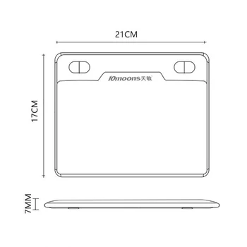 10Moons T503 Ultralight Grafický Tablet 8192 Úrovne Digitálne Kreslenie Tablet Batérie-Bez Pera Kompatibilný pre a roid Zariadenia