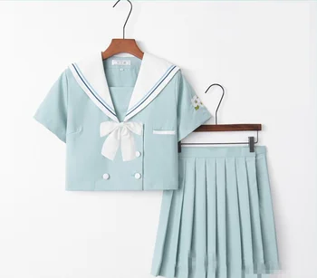 Študent uniformy japonskej školy jednotné Japonsko a Južná Kórea námorník vyhovovali kostýmy anime Vyhovovali Japonsko akademické školské žena sady