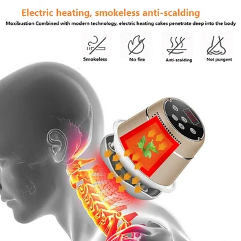 Inteligentný Moxování Nástroj, Elektronické Dymu bez Domova Zdravie Teplé Palác Zadymenie Moxování Fyzioterapia Nástroja
