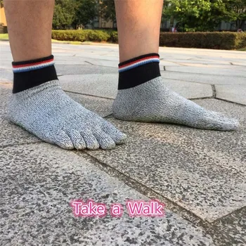 1 Pár Nových Vysoko Kvalitné Pohodlné 5 Prst Vystrihnúť Odolné Ponožky Non Slip Jogy Pančuchy Turistická Bežecká Lezenie Arefoot Ponožky