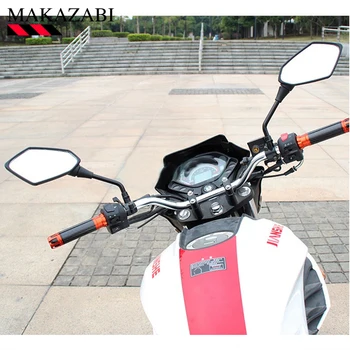 Univerzálne Motocyklové Zrkadlo Spätné Zrkadlá 8 mm 10 mm Pre YAMAHA bws 125 nmax 155 tmax 300 500 530 Pre SUZUKI sv 650 gsx-s125