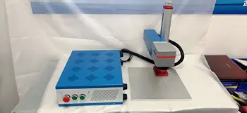 Fiber Laser Označenie Stroj Raycus Prenosné Ploche Kovov laserom Laser Engravering Stroj Rotačné Hot Predaj