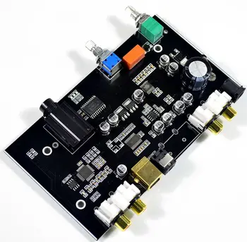HIFI COLEGE audio USB DAC dekodér rada PCM5100 4558 s headphone AMP ZOSILŇOVAČE