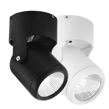 ANJOET KLASU 7W 15W LED Reflektor Povrchovú montáž Spot light LED Osvetlenie 360-Stupňový nastaviteľný AC110/220V Stropné Led Downlight