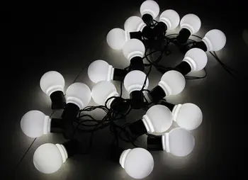 6M 20 LED Reťazec Svetlá Vonkajšie Rozprávkových Svetiel Garland Nepremokavé Žiarovky, Záhrada, Terasa, Svadobné party Vianočný Dekor Svetlá Reťazca