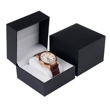 Luxusné Jeden Watch Box Úložný Prípade Náramkové hodinky Package Displej 10x10x7.5cm