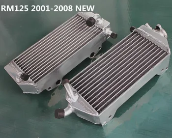 Vysoký výkon 40 mm, L&R hliníkovej zliatiny radiátor pre Suzuki RM RM125 125 2001 - 2008 2007 2006 2005 2004 2003 2002