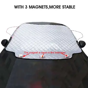 Autoleader Nepremokavé Čelného Skla Clonu S 3 Magnety Predné, Zadné Okno, Slnko, Sneh Tieni Chránič Ohňovzdorný Materiál