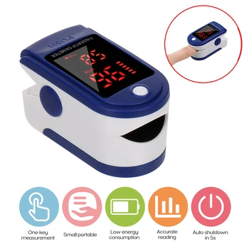 USB Teplomer Digitálny Telo Infračervený Termometer OLED Displej Prst Klip Oximetro SpO2 PR PI Dýchania Spánku Monitor