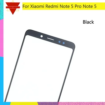 10Pcs/veľa Pre Xiao Redmi Poznámka 5 Pro Poznámka 5 Note5 Dotykový Panel Predný Vonkajšie Sklo Objektívu, dotyková obrazovka BEZ LCD Náhradné