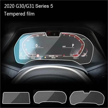 Navigácia Kryt Ochranný film Pre BMW Radu 5 G30 G31 2020 kokpitu digital film panel panel sklo, LCD displej