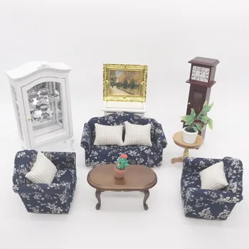 1:12 Doll house miniatúrne mini pohovka - ob11