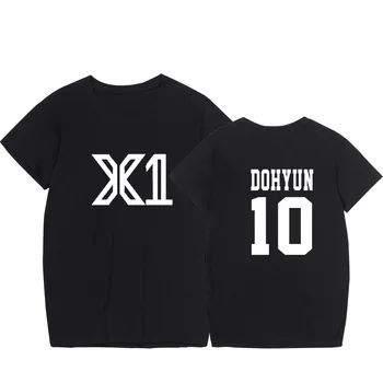 2020 Nové Kpop X1 Dropshipping X JEDNÉHO T Shirt Ženy Bavlnené Elastické Základné T-shirts Žena Bežné Krátky Rukáv Topy Ženy XXS-4XL