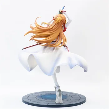 20 cm SAO Sword Art Online Yuuki Asuna Akcia Postavy Rytierov z Krvi Ver. 1/8 Rozsahu PVC Zber Model Hračky